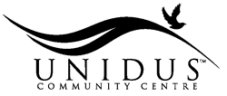Unidos community center logo.